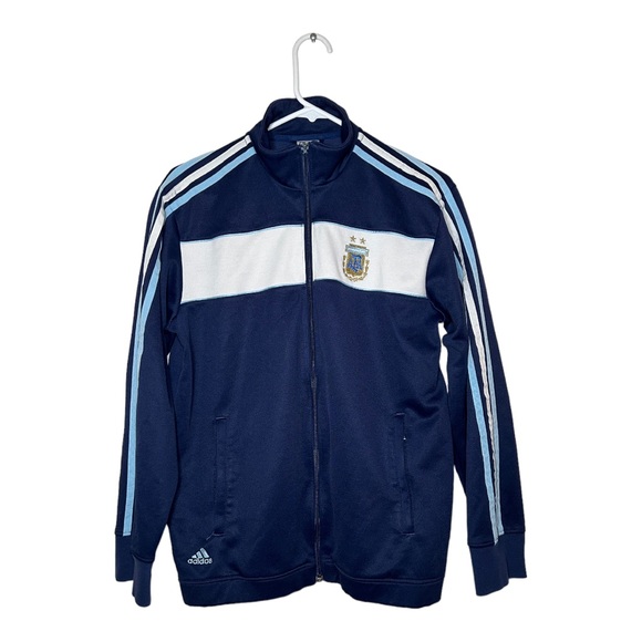 Vintage Adidas 2006 World Cup Zip Up Track Jacket Argentina Football XL - Picture 1 of 15